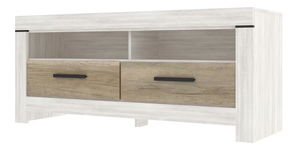 TV skříňka Bloquearon (borovice canyon + dub karabela)