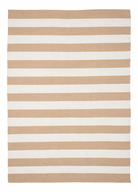 Koberec Peasalia 2 (béžová + šedobílá)