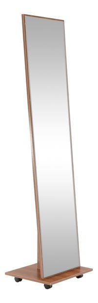 Zrcadlo na kolečkách NM-808 Nepta (hnědá)