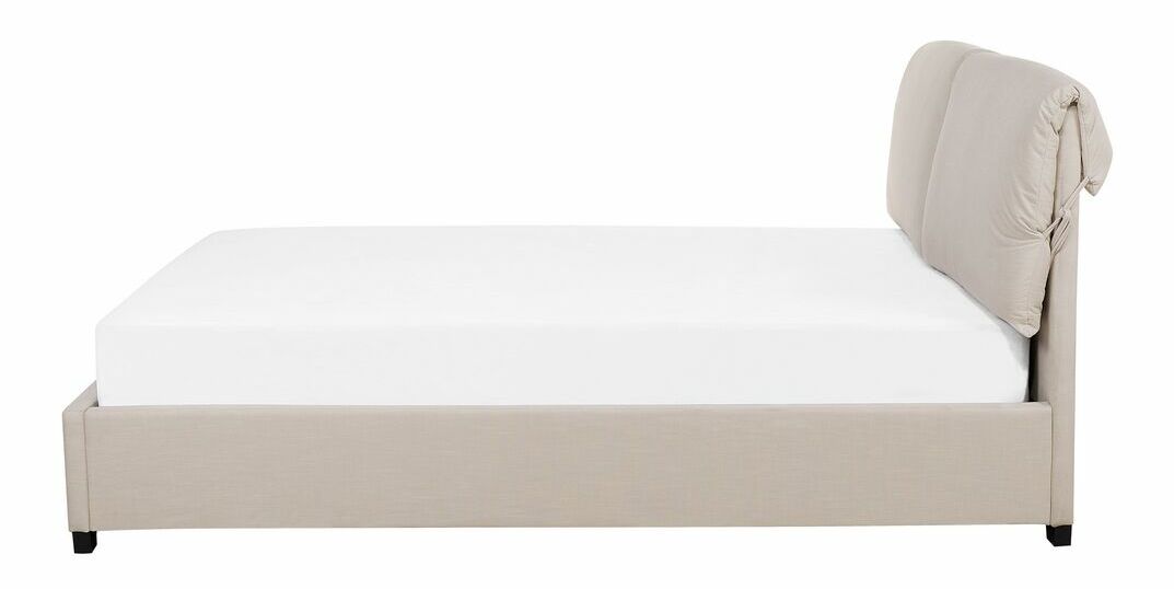 Manželská vodní postel 180 cm Blas (béžová) (s roštem a matrací)