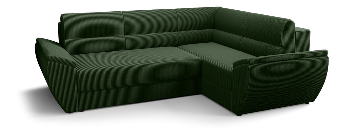 Rohová sedací souprava Radiant Plus (zelená) (P)