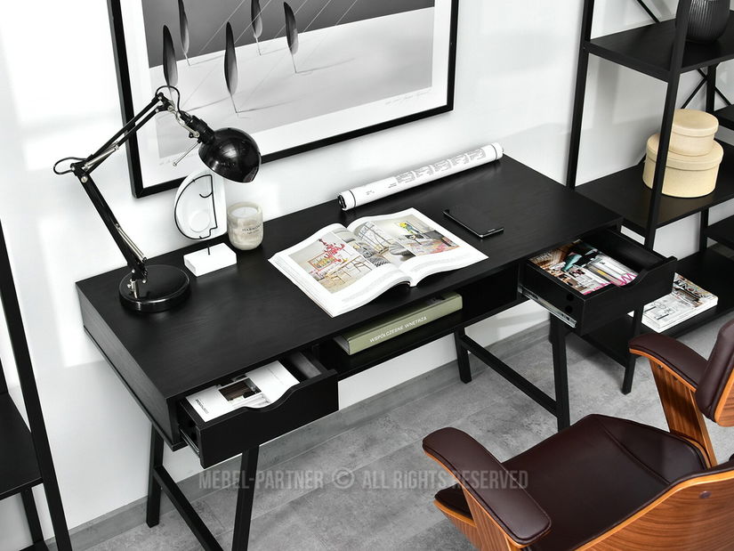 PC stolek Gavon (černá)