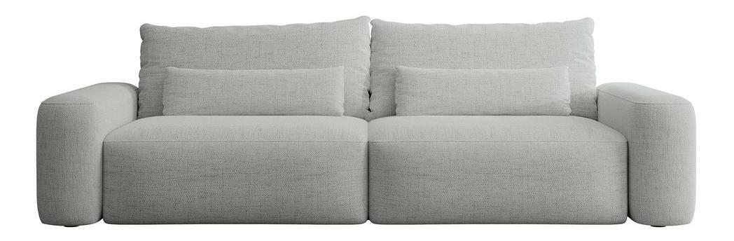 Pohovka trojsedačka Carlito 3 (šedá + černá)