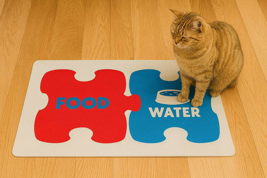 Podložka pod misky Passpa 9 (vícebarevné)