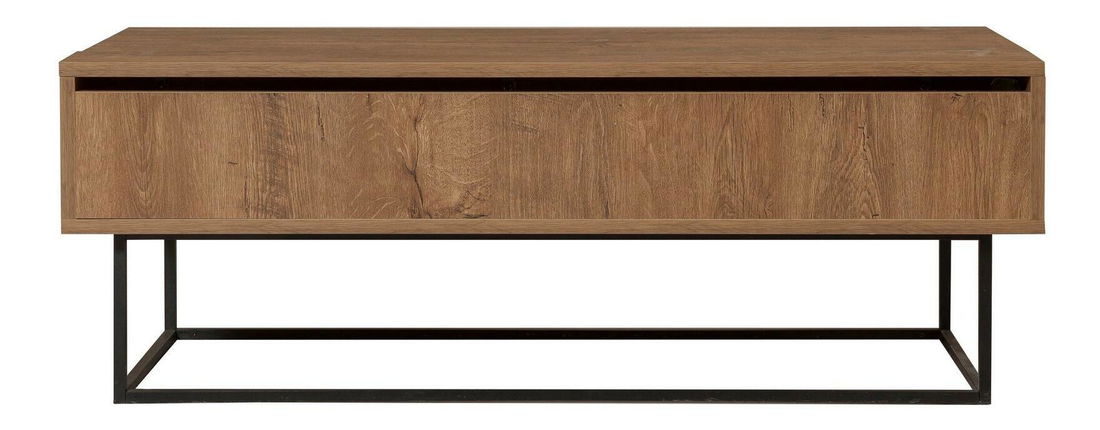 Sada nábytku do obývacího pokoje Laxi 18 (ořech + černá)