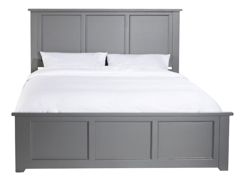 Manželská postel 160 cm Mino (šedá)