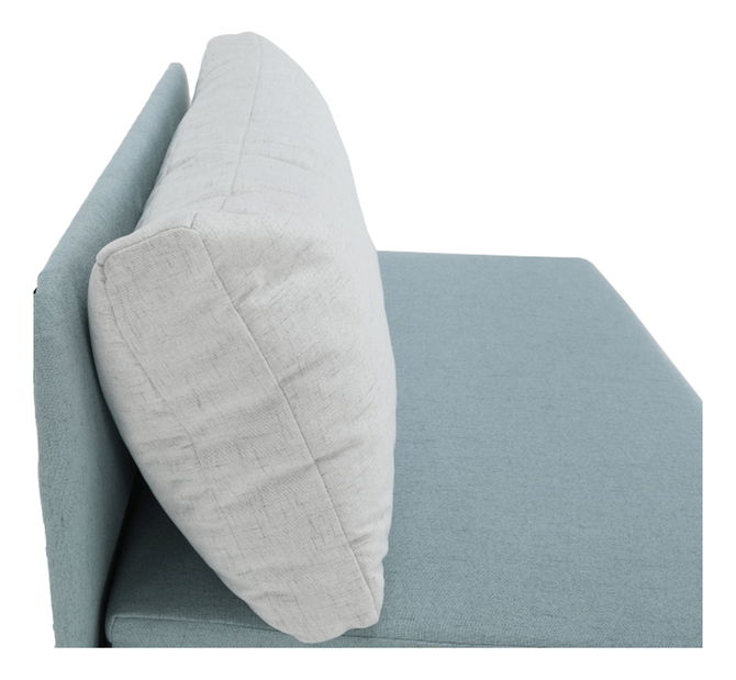 Křeslo Kotu New (mentolová + krémová)