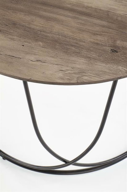 Konferenční stolek Neva (ořech + černá)