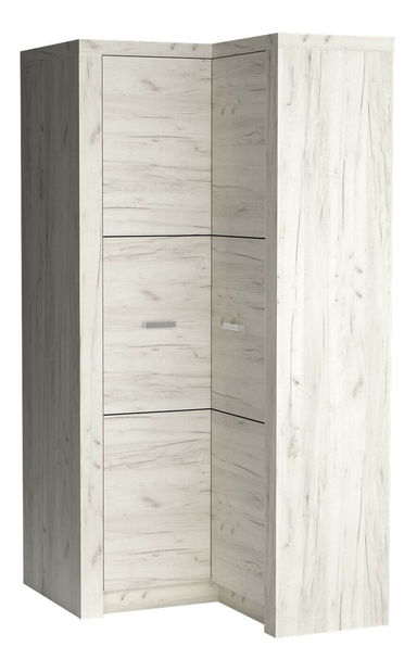 Šatní skříň Indie 14 (craft bílý)