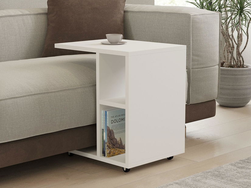 Příruční stolek Kipedu (bílá)