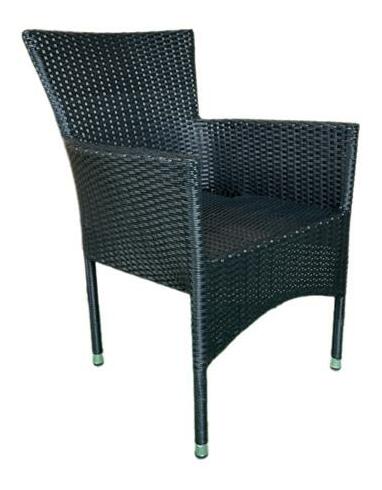 Zahradní křeslo Aztiek (černá)