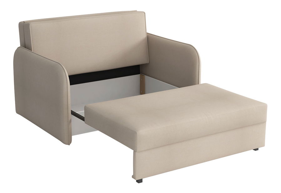 Rozkládací pohovka Carivia Loft II (světle šedá) (s úl. prostorem)