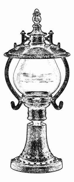 Venkovní nástěnné svítidlo Mitcheel (hnědá)