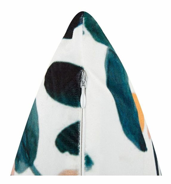 Sada 2 ozdobných polštářů 45 x 45 cm Knau (zelená)