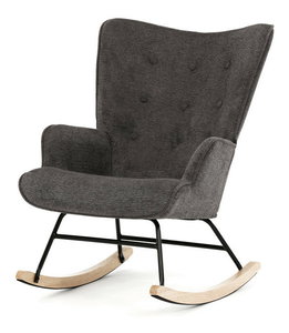 Houpací křeslo Akimoto (šedá)