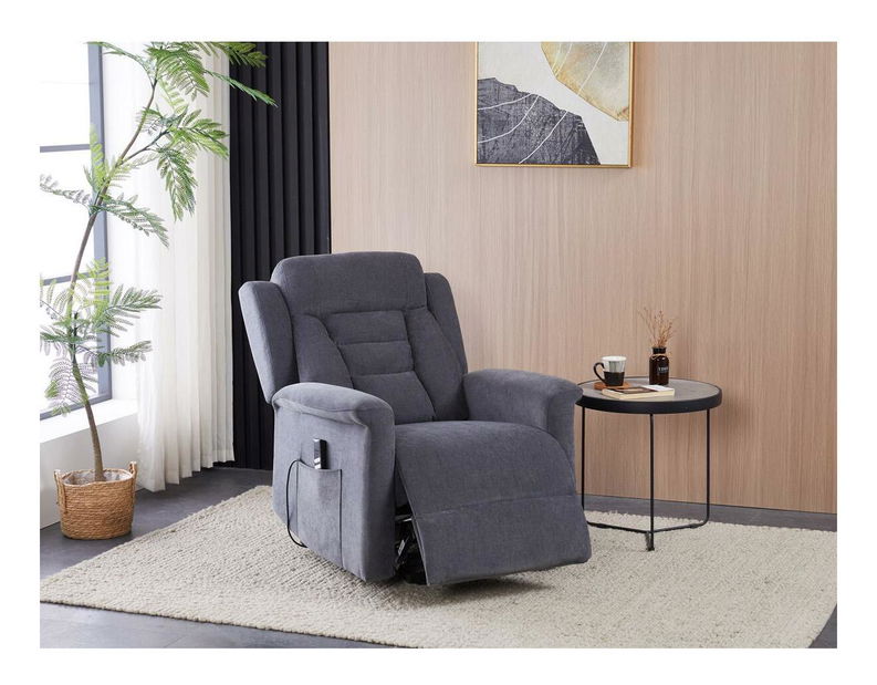 Polohovací křeslo Tonta (šedá)