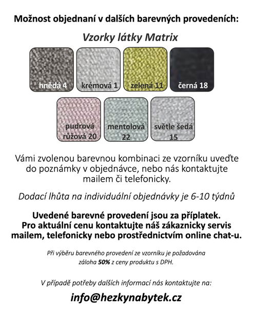 Rohová sedací souprava U Cedar (P)