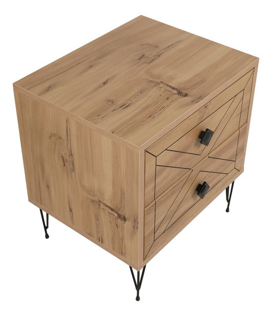 Noční stolek Luna (borovice)