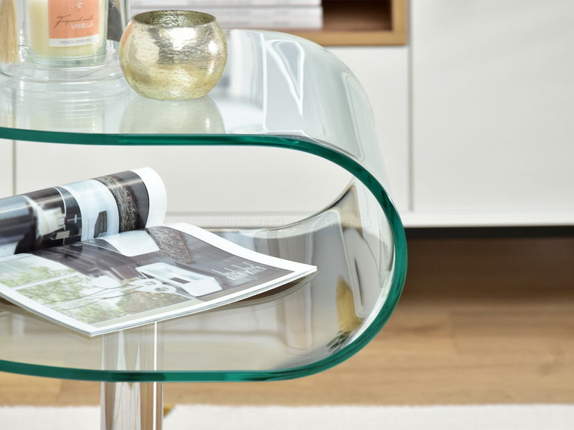 Konferenční stolek Rubin (transparentní)