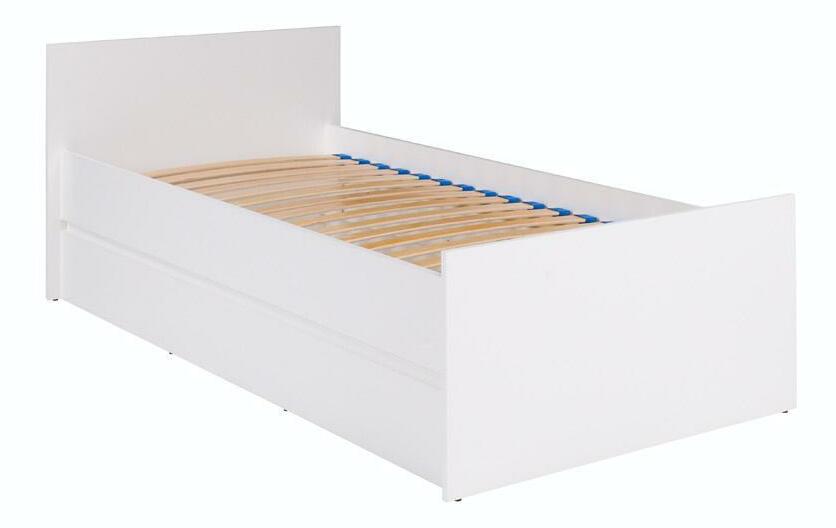 Jednolůžková postel 80 cm Cortez C 8 (růžová) (s roštem)