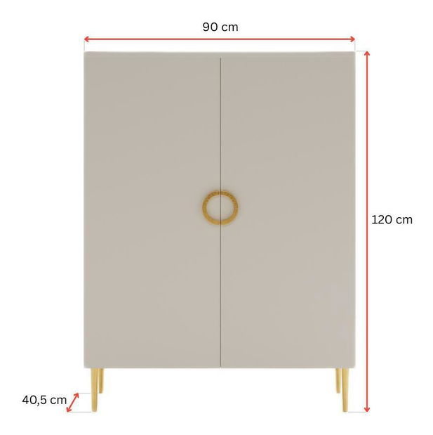 Skříňka Bellic B8 (kašmír)