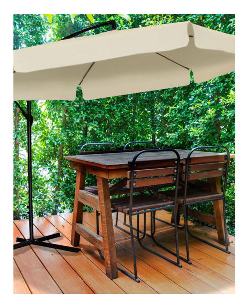 Zahradní slunečník Rona 2 (béžová)