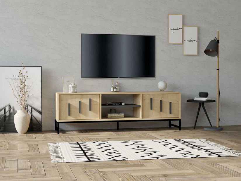 TV stolek/skříňka Nalasi (dub safírový)