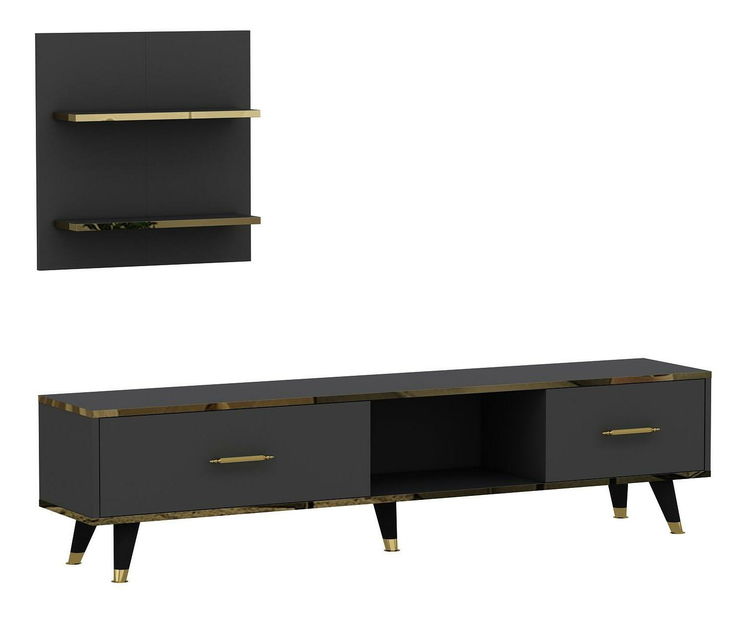 Obývací stěna Mevala 2 (antracit)