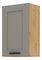 Horní kuchyňská skříňka Lucid 45 G 72 1F (dub artisan + claygrey)
