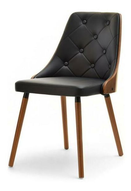 Židle Mira (ořech tmavý + ořech)