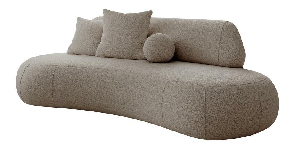 Pohovka trojsedačka Bally (béžová + černá)