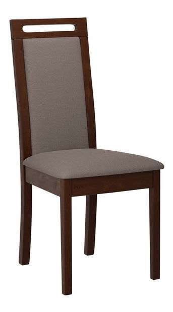 Jídelní židle Hellen VI (ořech + modrošedá)