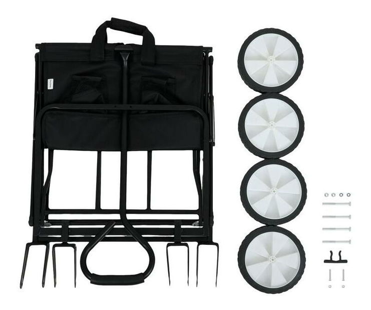 Kempingový vozík Tarak (černá)