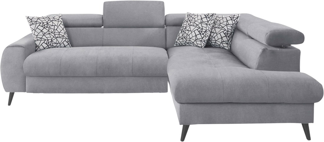 Rohová sedačka Mila Plus (šedá) (P)