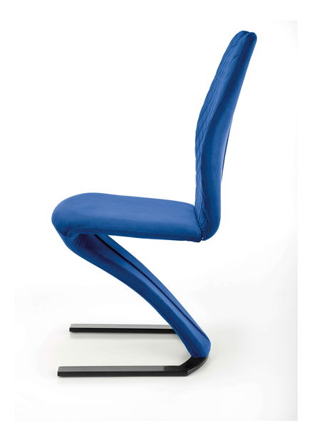 Jídelní židle Klamgan (tmavě modrá)