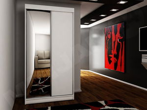 Šatní skříň Seharat 45680 (bílá)