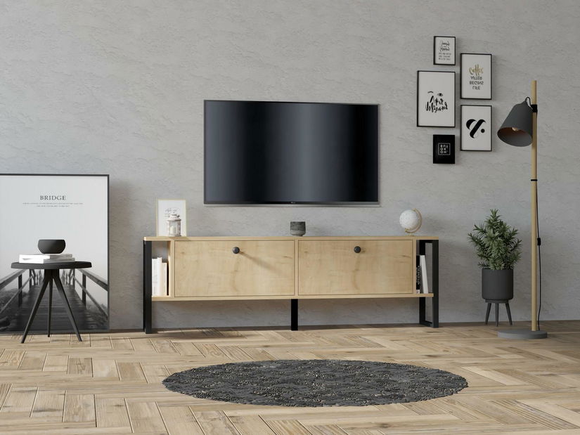 TV stolek/skříňka Satadu 2 (dub safírový)