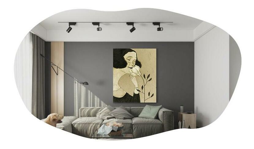 Zrcadlo Napove (černá)