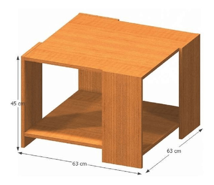 Konferenční stolek Asista AS 026 třešeň