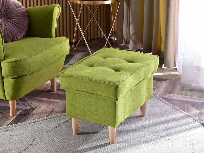 Křeslo ušák Margis (ořech)