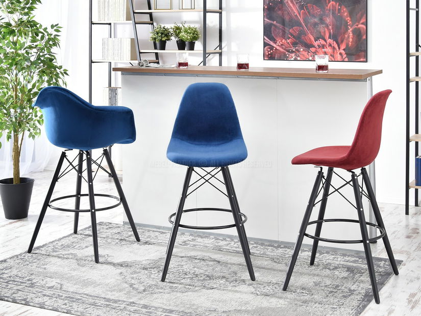 Židle Epsie (námořnická + černá)