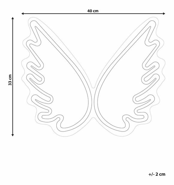LED dekorace Grayson (bílá)