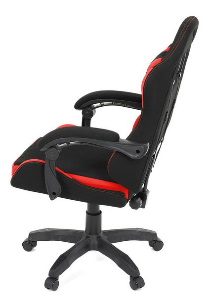 Herní křeslo Kvantirasa (černá + červená)