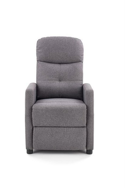 Relaxační křeslo Fallon (tmavě šedá)