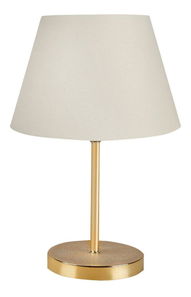 Stolní lampa Astalasso 1 (světle šedá + zlatá)