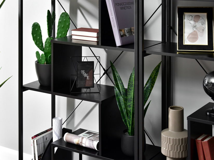 Regál Harp Ab (černá)