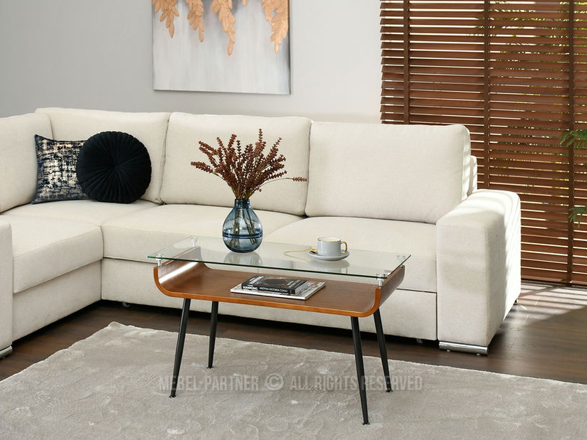 Konferenční stolek Largus (ořech + černá)