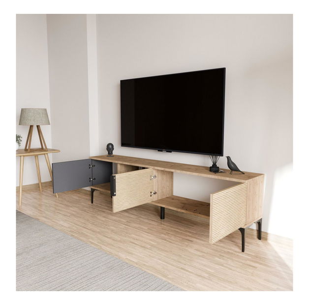 TV stolek/skříňka Tarza TV (dub antracitový)