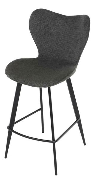 Barová židle Anorado (šedá)