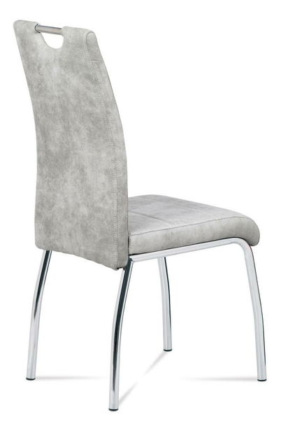Jídelní židle Heterodoxie (stříbrná)